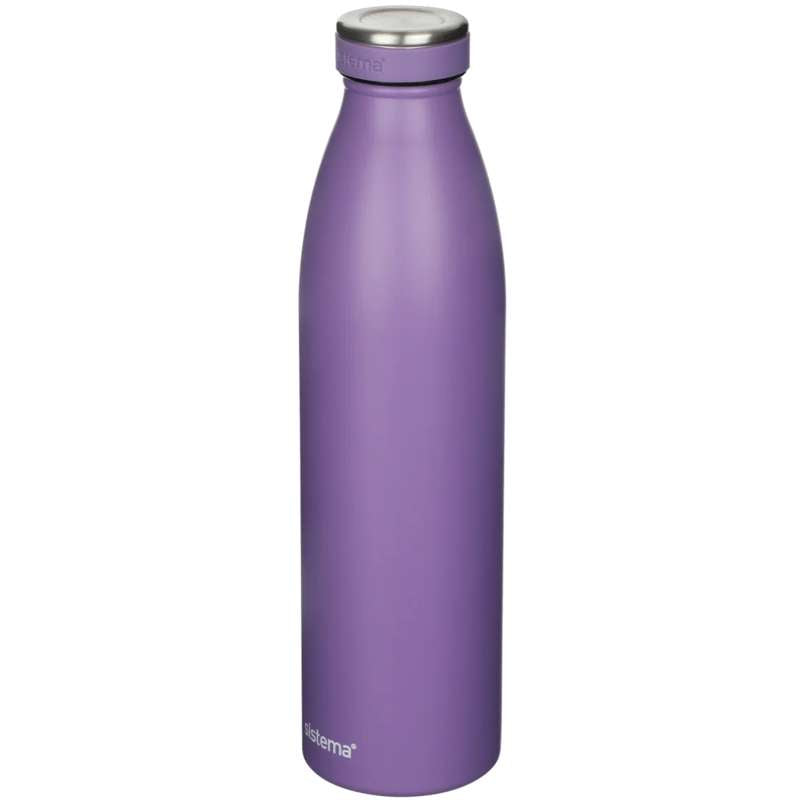 Système de bouteille thermique - Acier inoxydable - 750ml - Violet brumeux