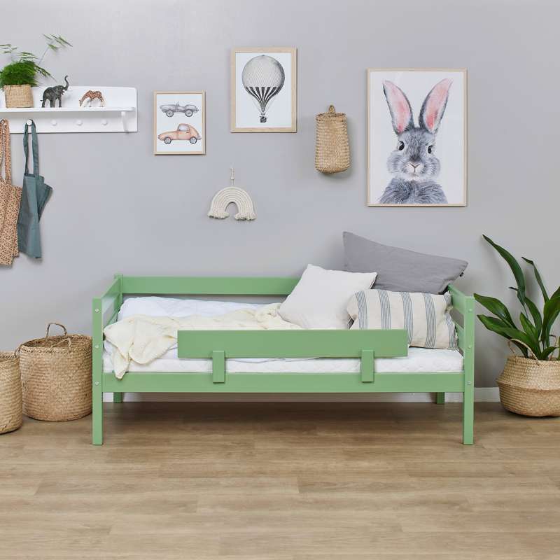 Hoppekids ECO Comfort - Barrière de lit pour lit junior - Vert pâle