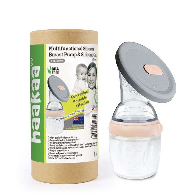 Haakaa Tire-lait multifonctionnel avec couvercle - 160 ml
