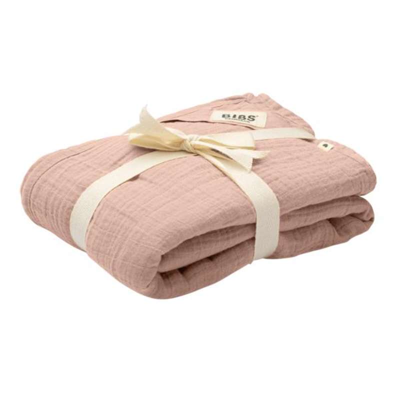 BIBS Sleep - Langes en mousseline pour bébé - 120x120 cm. - Blush